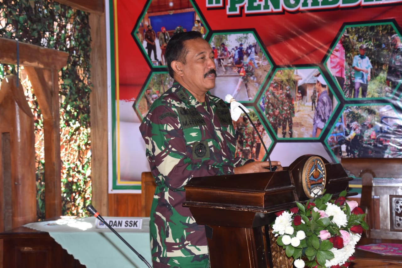 Tim Wasev Irjenad Kunjungi TMMD Reg Ke-108 Kodim 0717/Purwodadi